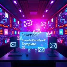PowerShell Send Email Template icon