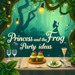 Princess and the Frog Party Ideas icon