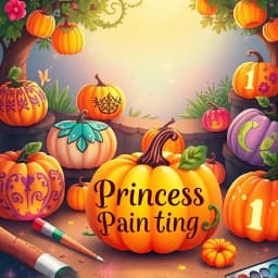 Princess Pumpkin Painting Ideas icon