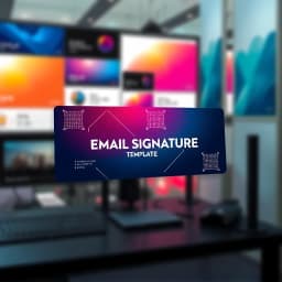 Private Email Signature Template icon