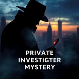 Private Investigator Mystery Book Cover Generator icon