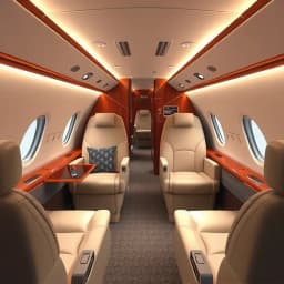 Private Jet Interior Design icon