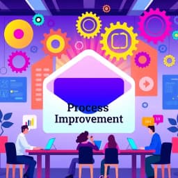 Process Improvement Plan Email Template icon