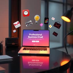 Professional Business Email Template icon