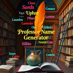 Professor Name Generator icon