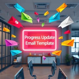 Progress Update Email Template icon
