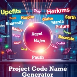 Project Code Name Generator icon
