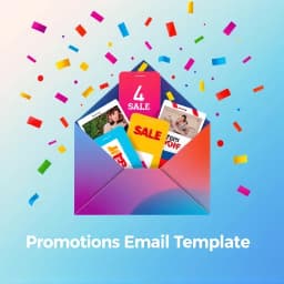 Promotions Email Template icon