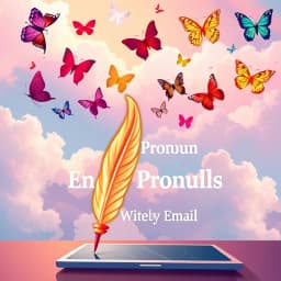 Pronoun Email Template icon