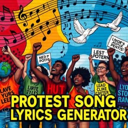 Protest Song Lyrics Generator icon