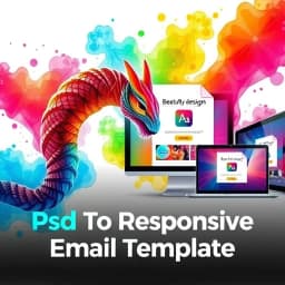 PSD to Responsive Email Template icon