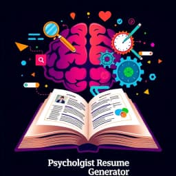 Psychologist Resume Generator icon