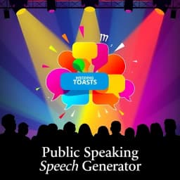Public Speaking Speech Generator icon