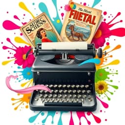 Pulp Book Cover Generator icon