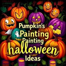 Pumpkin Painting Halloween Ideas icon