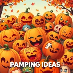 Pumpkin Painting Ideas Cartoons icon