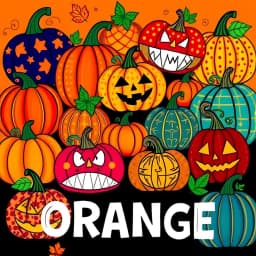 Pumpkin Painting Ideas Orange icon