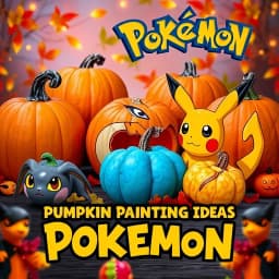 Pumpkin Painting Ideas Pokemon icon
