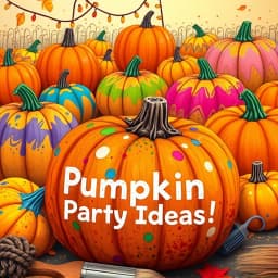 Pumpkin Painting Party Ideas icon