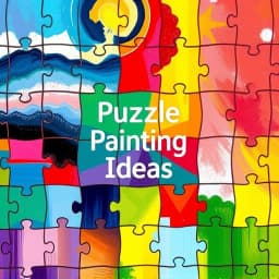 Puzzle Painting Ideas icon