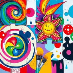 Puzzle Piece Painting Ideas icon