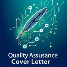 Quality Assurance Cover Letter Generator icon