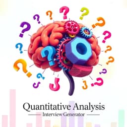 Quantitative Analysis Interview Question Generator icon