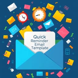 Quick Reminder Email Template icon