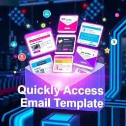 Quickly Access Email Template icon