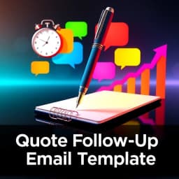 Quote Follow Up Email Template icon