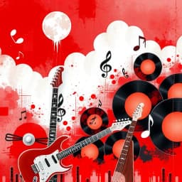 Red Album Cover Generator icon