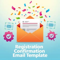 Registration Confirmation Email Template icon