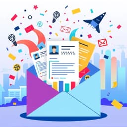 Resume Sending Email Template icon