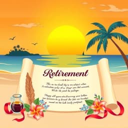 Retirement Email Template icon