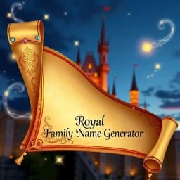 Royal Family Name Generator icon