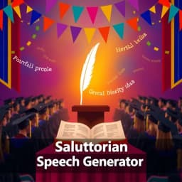 Salutatorian Speech Generator icon