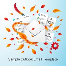 Sample Outlook Email Template icon