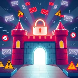 Scam Email Warning Template icon