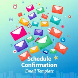 Schedule Confirmation Email Template icon