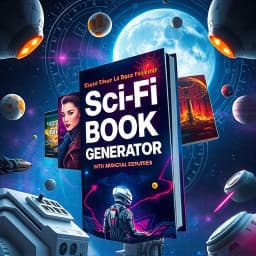 Sci Fi Book Cover Generator icon