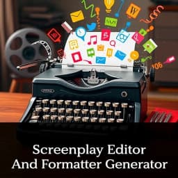 Screenplay Editor And Formatter Generator icon