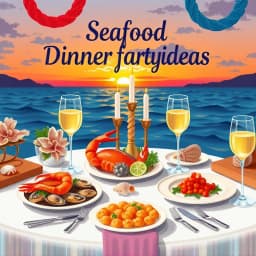 Seafood Dinner Party Ideas icon