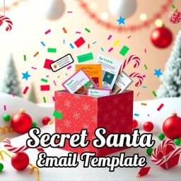 Secret Santa Email Template icon