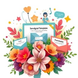 Sendgrid Email Template icon