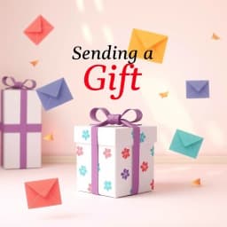 Sending A Gift Email Template icon