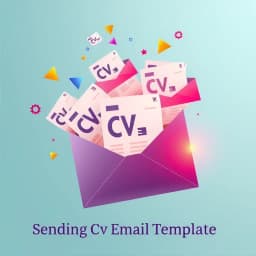 Sending CV Email Template icon
