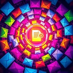 Sending Documents Email Template icon