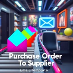 Sending Purchase Order To Supplier Email Template icon