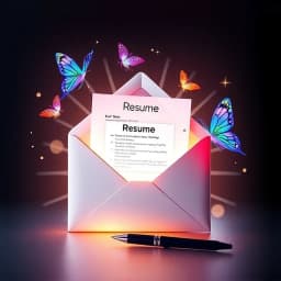 Sending Resume To HR Email Template icon