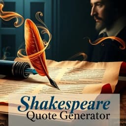 Shakespeare Quote Generator icon